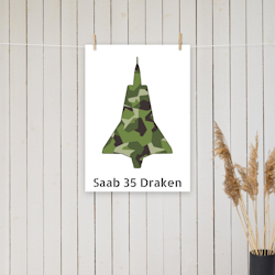 Saab 35 Draken poster