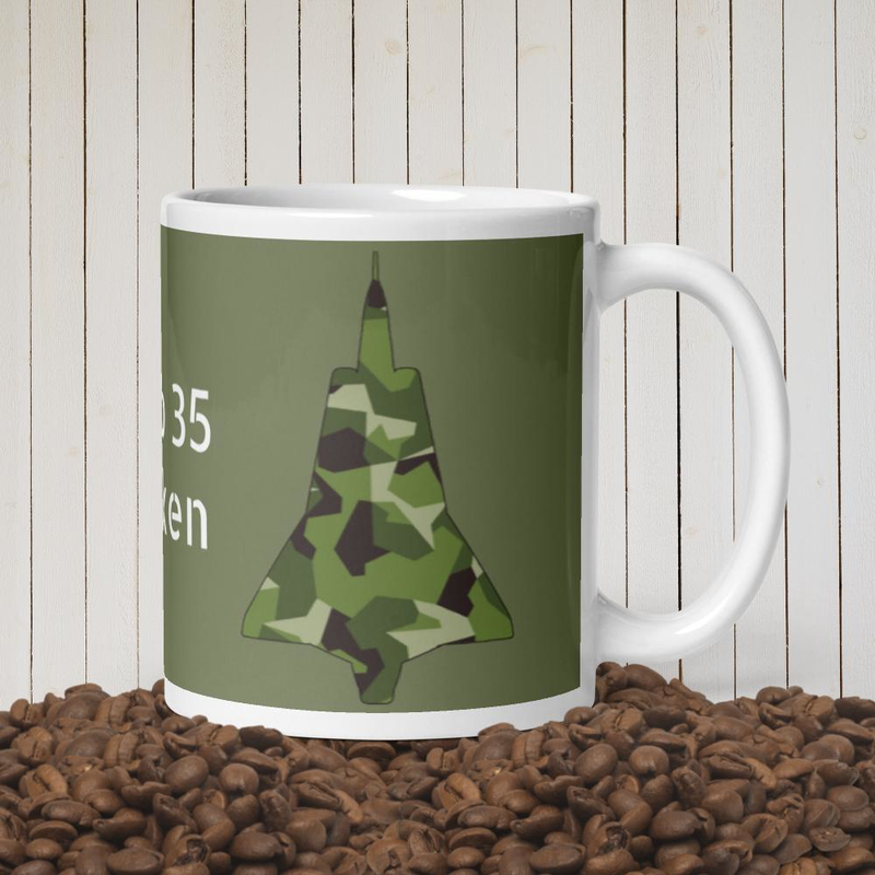 Saab 35 Draken mug