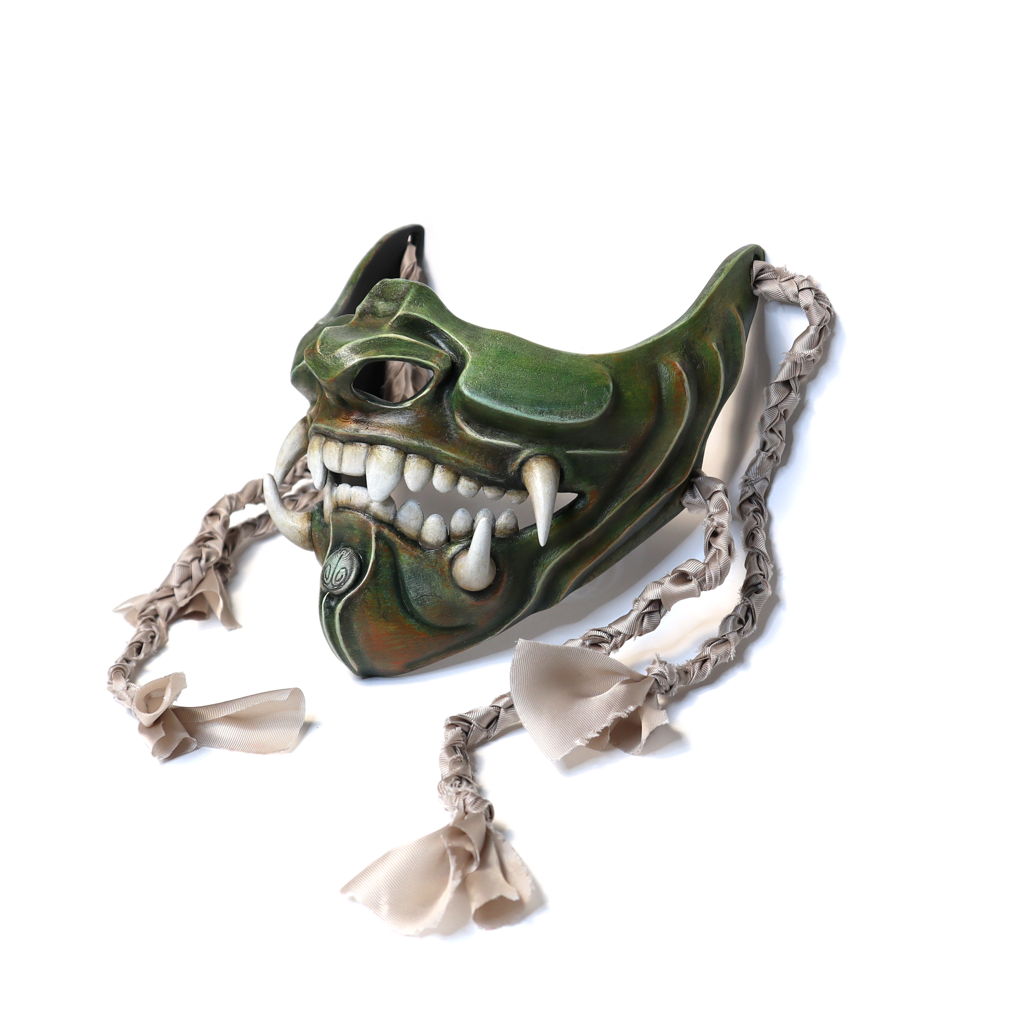 Handmade Oni Mask - Japanese demon mask