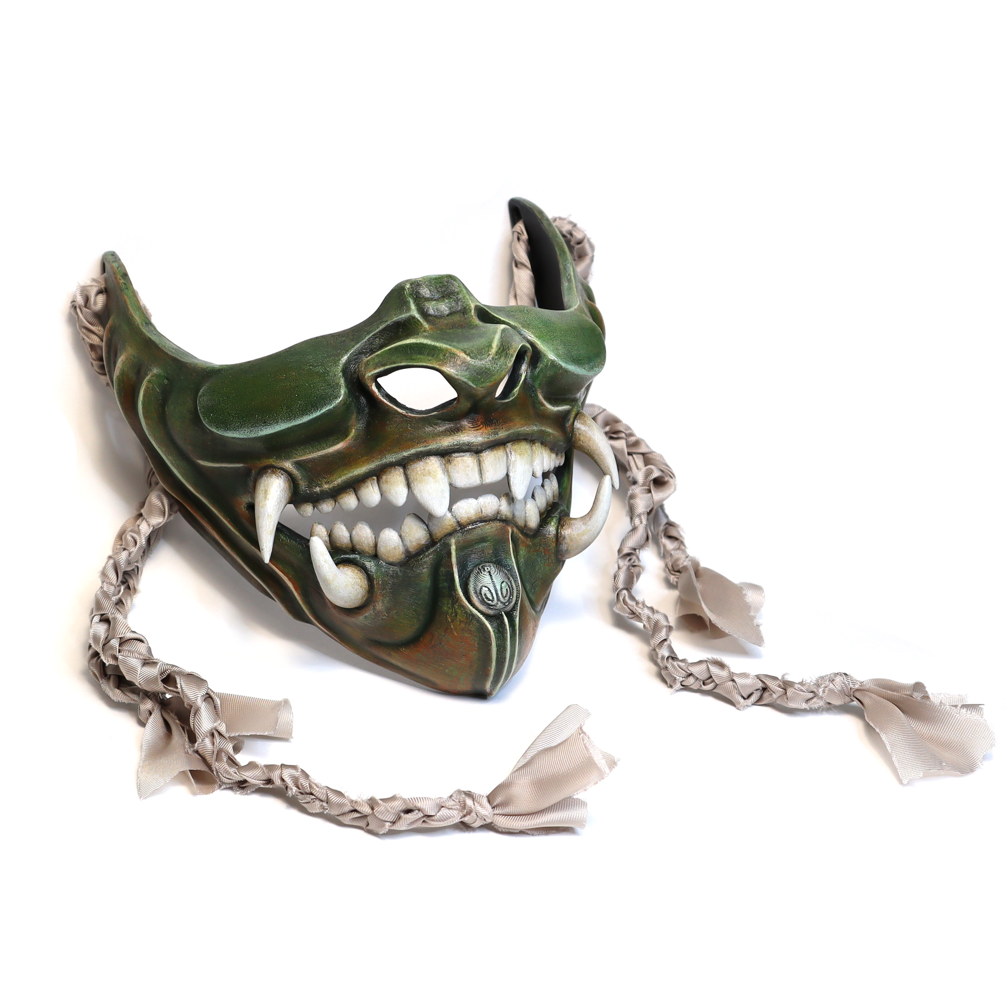 Handmade Oni Mask - Japanese demon mask
