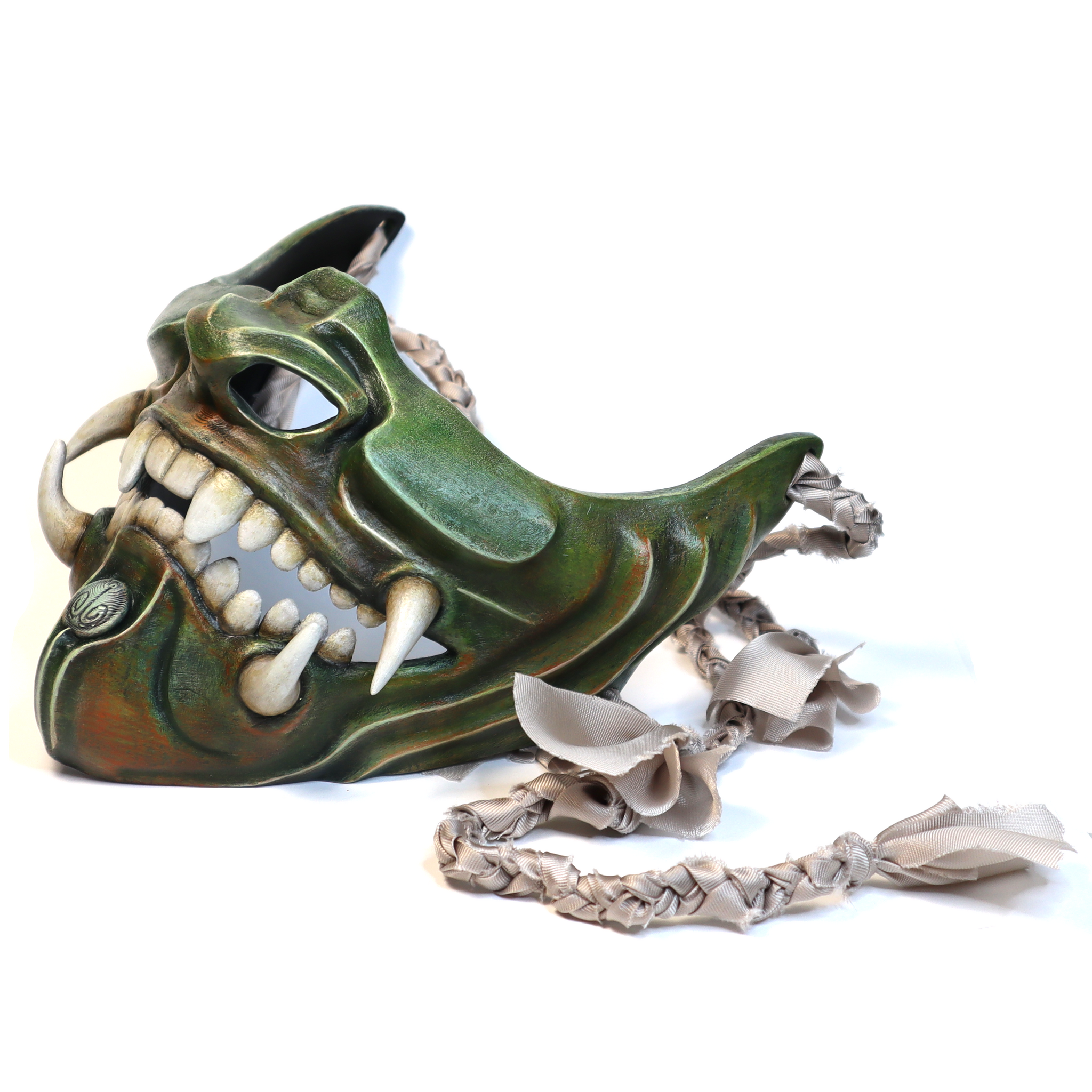 Handmade Oni Mask - Japanese demon mask