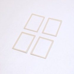Window set 4 pcs 20x30 mm, scale 1/35