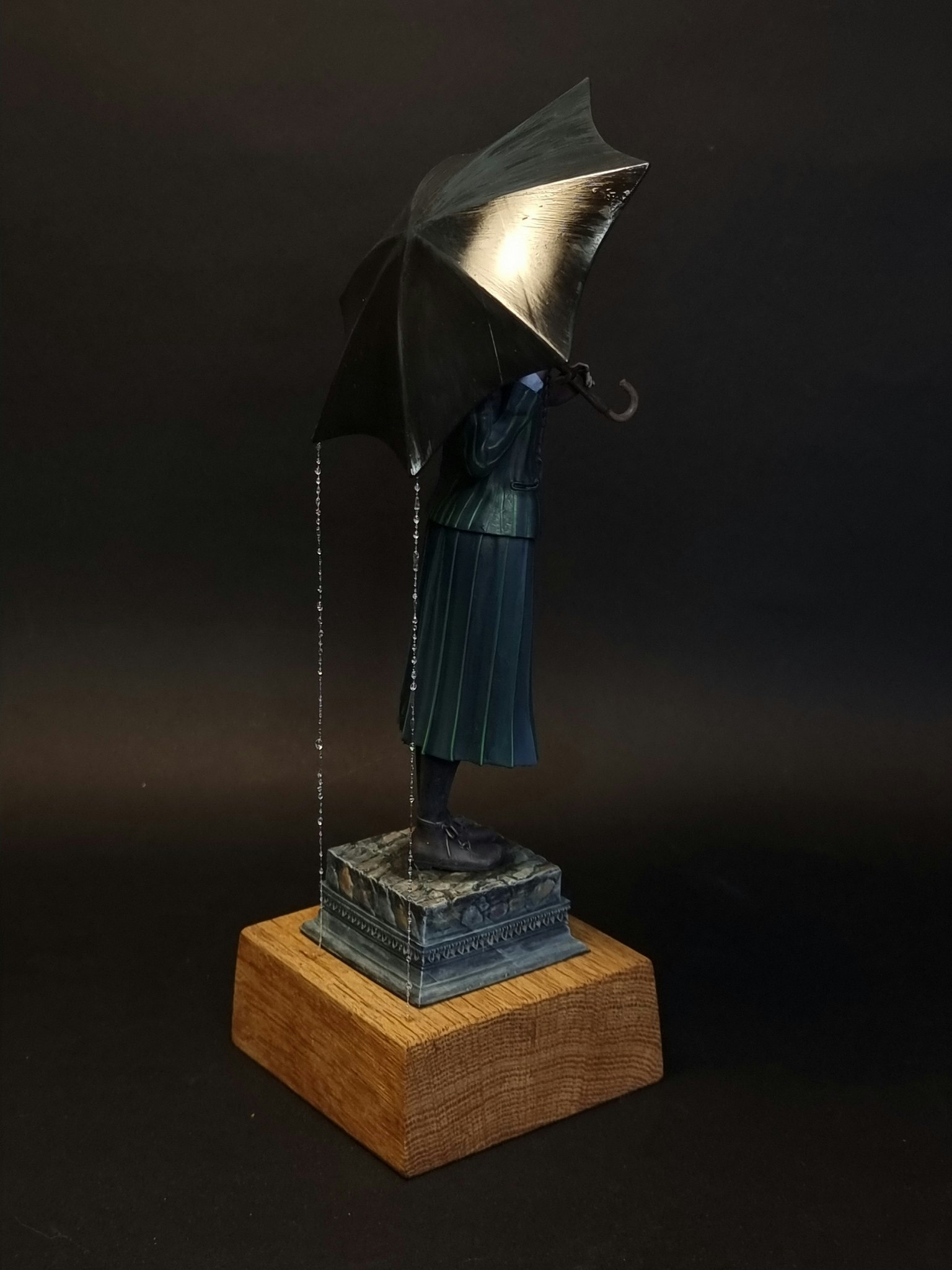 Dark Braided – Original Sculpture by Mortiza Birch