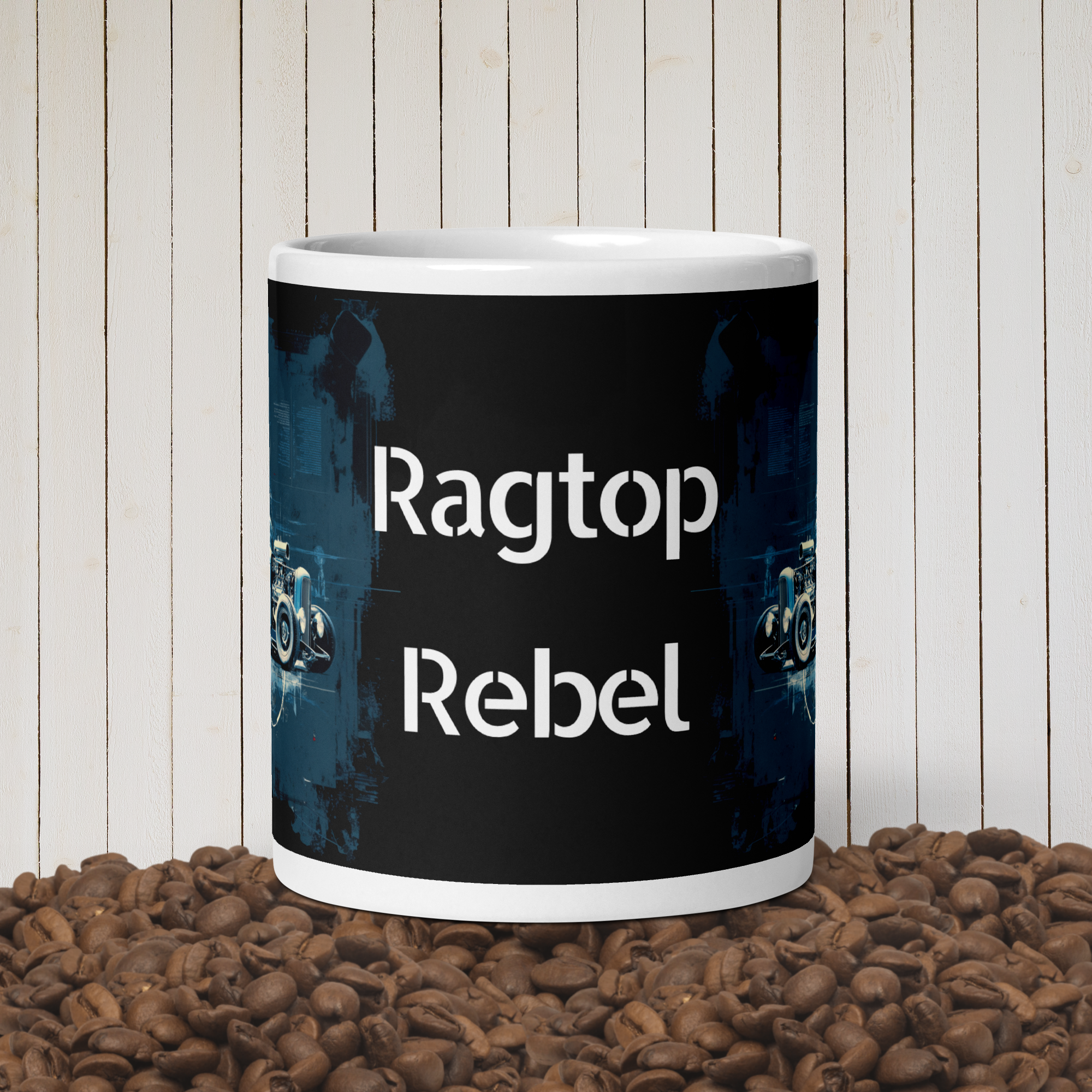 Ragtop Rebel mugg