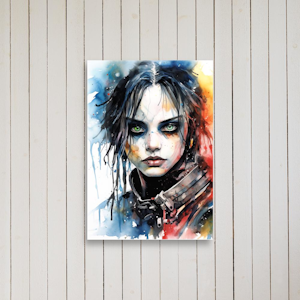 Riot Rose Poster