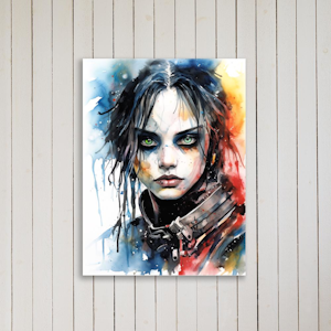Riot Rose Poster