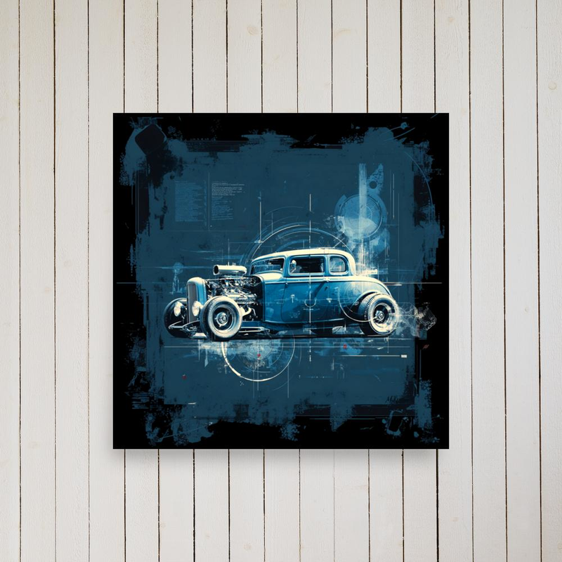Ragtop Rebel Poster