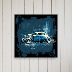 Ragtop Rebel Poster
