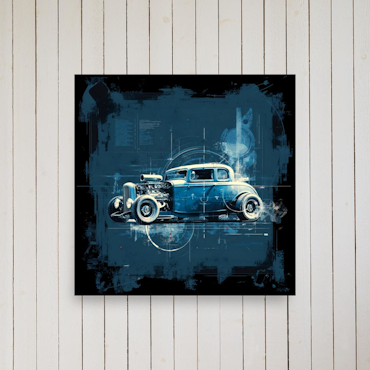 Ragtop Rebel Poster