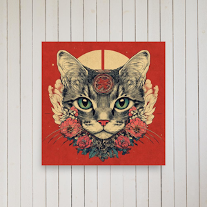 Luna Cat Poster