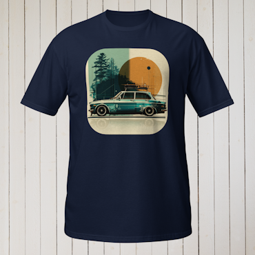Sunset Burnout T-shirt (utan text)