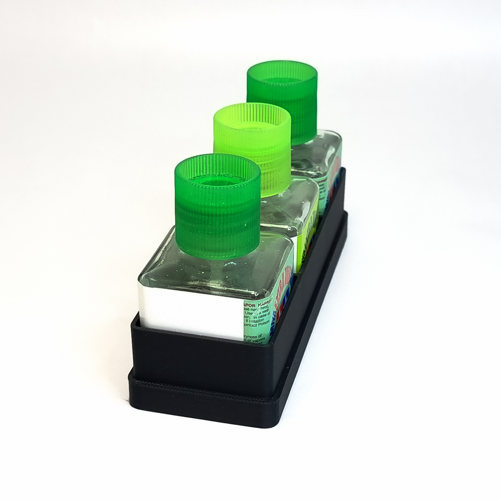 Storage solution for cement adhesive - 3 in a row