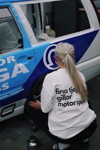 Fina Tjejer Gillar Motorsport T-shirt
