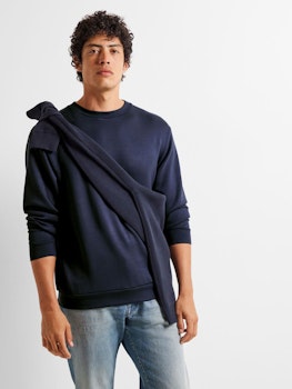 EMANUEL SUPER SOFT SWEATER SKY
