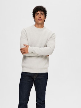 DANE KNIT CREWNECK GREY