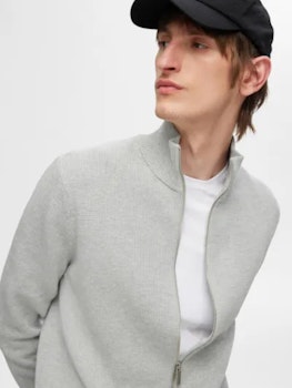 DANE FULL ZIP GREY