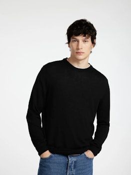 TRAY MERINO WOOL BLACK