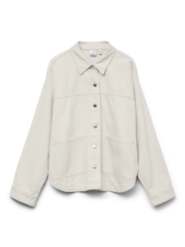 JAMIE DENIM SHACKET BIRCH