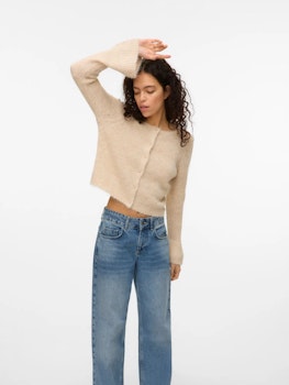 LEAH CARDIGAN OATMEAL