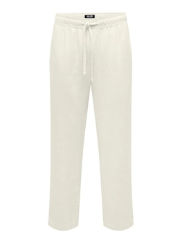 SINUS VISC LIN PANT WHITE