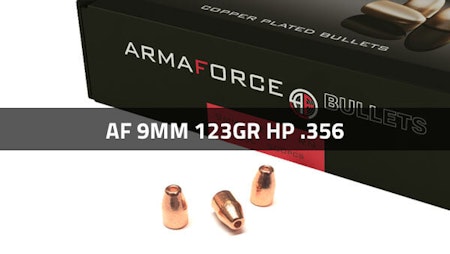 ArmaForce 123 gr HP CPB (TMJ) 9mm