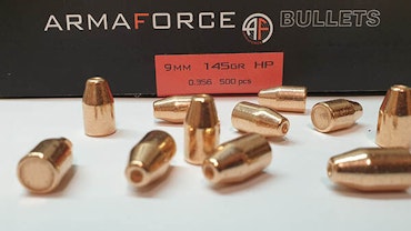 ArmaForce 145 gr HP CPB (TMJ) 9mm