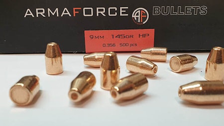 ArmaForce 145 gr HP CPB (TMJ) 9mm