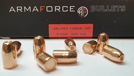 ArmaForce 158 gr HP CPB (TMJ) .38 SPEC .357 MAG