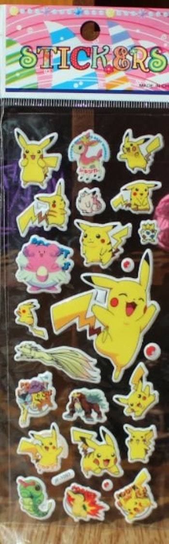 Pikachu Klistermärken