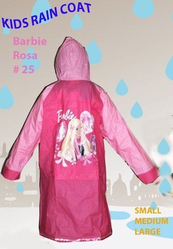 Barbie Regnkappa  Stlk 120-130