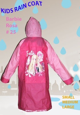 Barbie Regnkappa  Stlk 120-130