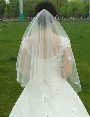 Bröllops tillbehör - Veil