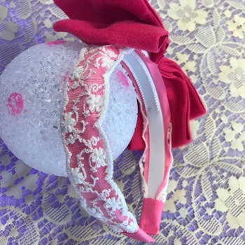 Handgjort Stor  Hello Kitty Diadem