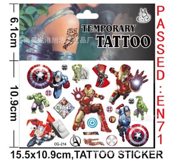 The Avengers Tatuering