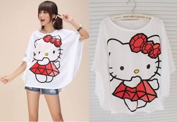 T shirt. Hello Kitty