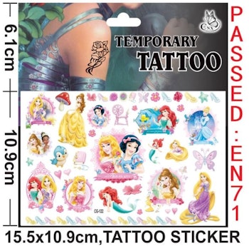 Disney / Barbie Tatuering