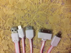 All in One - USB-synk laddarkabel till Mobiltelefon, Ipad