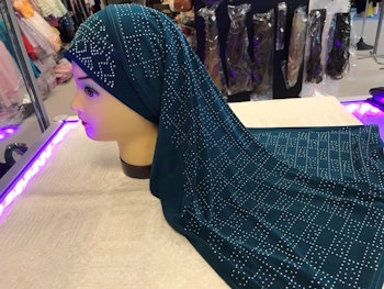 Arabisk Hijab / Muslimsk Huvudduk med Glitter