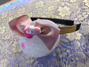 Handgjort Kanin / Hello Kitty Diadem