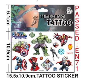 The Avengers Tatuering