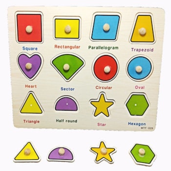 Pedagogiska Spel , 3D Barn Träpussel