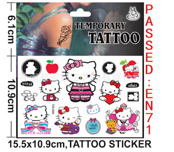 Hello Kitty Tatuering