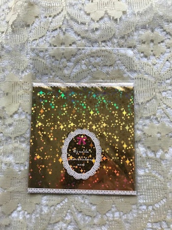 Färgglada Glitter Nagelklistermärken