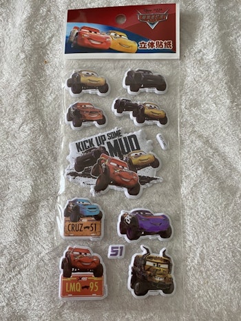 3D Cars Klistermärken