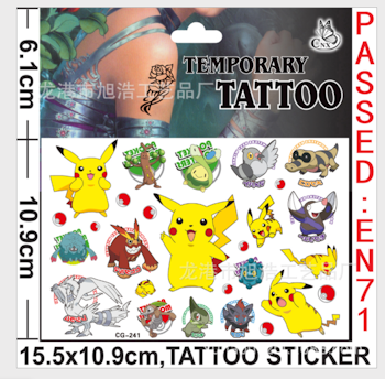 Pikachu Tatuering