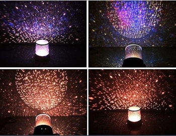 LED Projektor / 7 färgstark nattljus