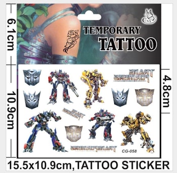 Transformers Tatuering