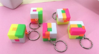 Mini Rubik's  Nyckelring