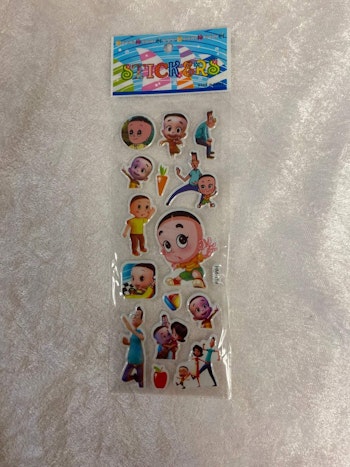 3D Barn Klistermärken, Peppa Pig