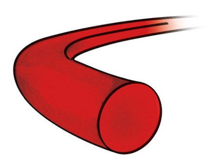 Nylon 2.4mm, Rund, 15 meter Trimmertråd